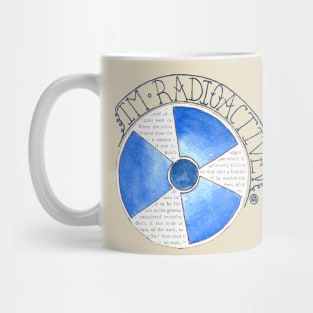 Im Radioactive! Icon- blue Mug